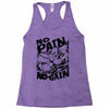 no pain no gain (2) Racerback Tank