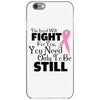 the lord will fight for you, you need only to be still iPhone 6/6s Case