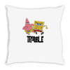 Trouble Throw Pillow