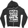 papa super saiyan vegeta Zipper Hoodie