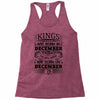 Real Kings Are Born On December 29 Racerback Tank