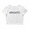 arigato Crop Top