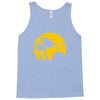 beach silhouette birds sand sunset Tank Top