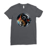 daft yin yang Ladies Fitted T-Shirt