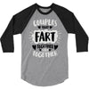 couples that fart together stay together 3/4 Sleeve Shirt