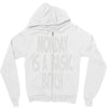 monday is a basic bitch Zipper Hoodie