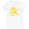 blondes have more fun and more stds Ladies Fitted T-Shirt