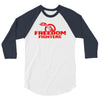 freedom fighters 3/4 Sleeve Shirt