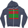 i'm only a morning person on december 25th Zipper Hoodie