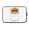 Pocket Burger Laptop sleeve