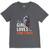 This Girl Loves Her Cane Corso V-Neck Tee