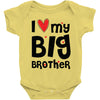 I Love My Big Brother Baby Bodysuit