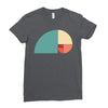 fibonacci golden ratio colorful Ladies Fitted T-Shirt