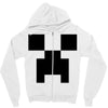 creeper face Zipper Hoodie
