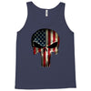 skull us flag Tank Top
