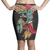 old skul dude Pencil Skirts