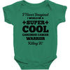 i never imagined i would be a super cool carcinoid cancer warrior kill Baby Bodysuit