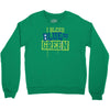 i bleed blue and green Crewneck Sweatshirt