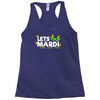 mardi gras Racerback Tank