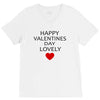 happy valentine day lovely V-Neck Tee