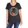 doctor in happiness and kindness Ladies Curvy T-Shirt