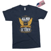 All Men Are Created Equal But Only The Best Are Born In October Exclusive T-shirt