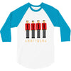 pixelated kraftwerk turquoise kids 3/4 Sleeve Shirt