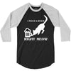 i need a beer right meow 3/4 Sleeve Shirt