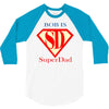 bob is super dad 3/4 Sleeve Shirt