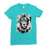 lion Ladies Fitted T-Shirt