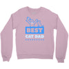 proud cat dad Crewneck Sweatshirt