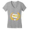 cassette taps Women's V-Neck T-Shirt