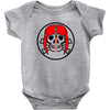 skull woman Baby Bodysuit