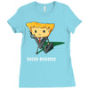 what's in his briefqueso Ladies Fitted T-Shirt