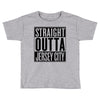 straight outta jersey city Toddler T-shirt