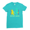 report abuse Ladies Fitted T-Shirt