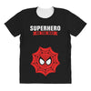Superhero On The Way All Over Women's T-shirt