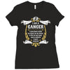 I AM A Cancer Ladies Fitted T-Shirt