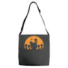 you're a zombie chuck Adjustable Strap Totes