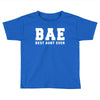 BAE Best Aunt Ever Toddler T-shirt