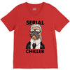 serial chiller V-Neck Tee
