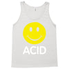 acid house smiley face 90's rave club hardcore party Tank Top