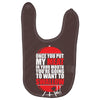 once you put my meat in your mouth Baby Bibs