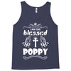 I Am One Blessed Poppy Tank Top