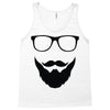 beard and glasses Tank Top
