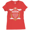 I Am A Gemini Ladies Fitted T-Shirt