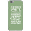 white christmas iPhone 6/6s Case