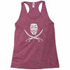 mask of modern mutiny Racerback Tank