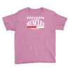 funny installing muscles, ideal gift, birthday present Youth Tee