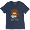 hello tree V-Neck Tee
